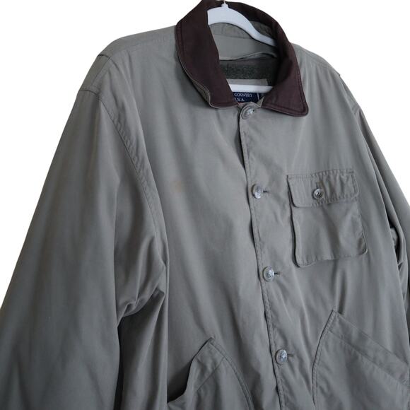 Free Country Mens Vintage Sherpa Lined Jacket Size XL Water Repellant Outerwear - Picture 3 of 13